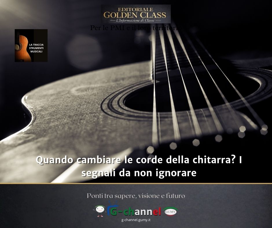 Quando cambiare le corde della chitarra? I segnali da non ignorare